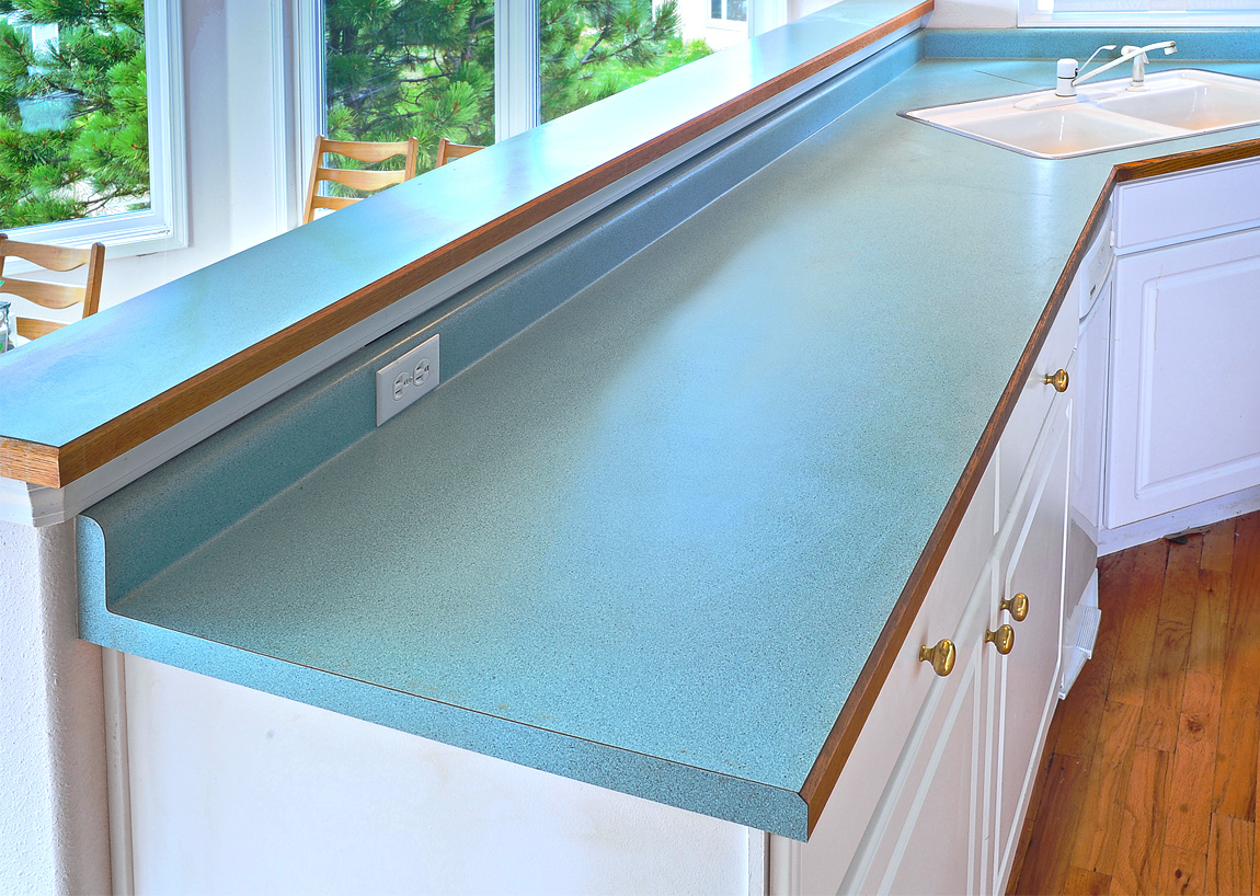 Countertop Refinishing - Before Transformation