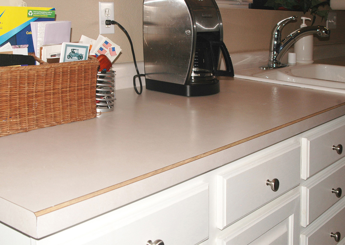 Countertop Refinishing - Before Transformation