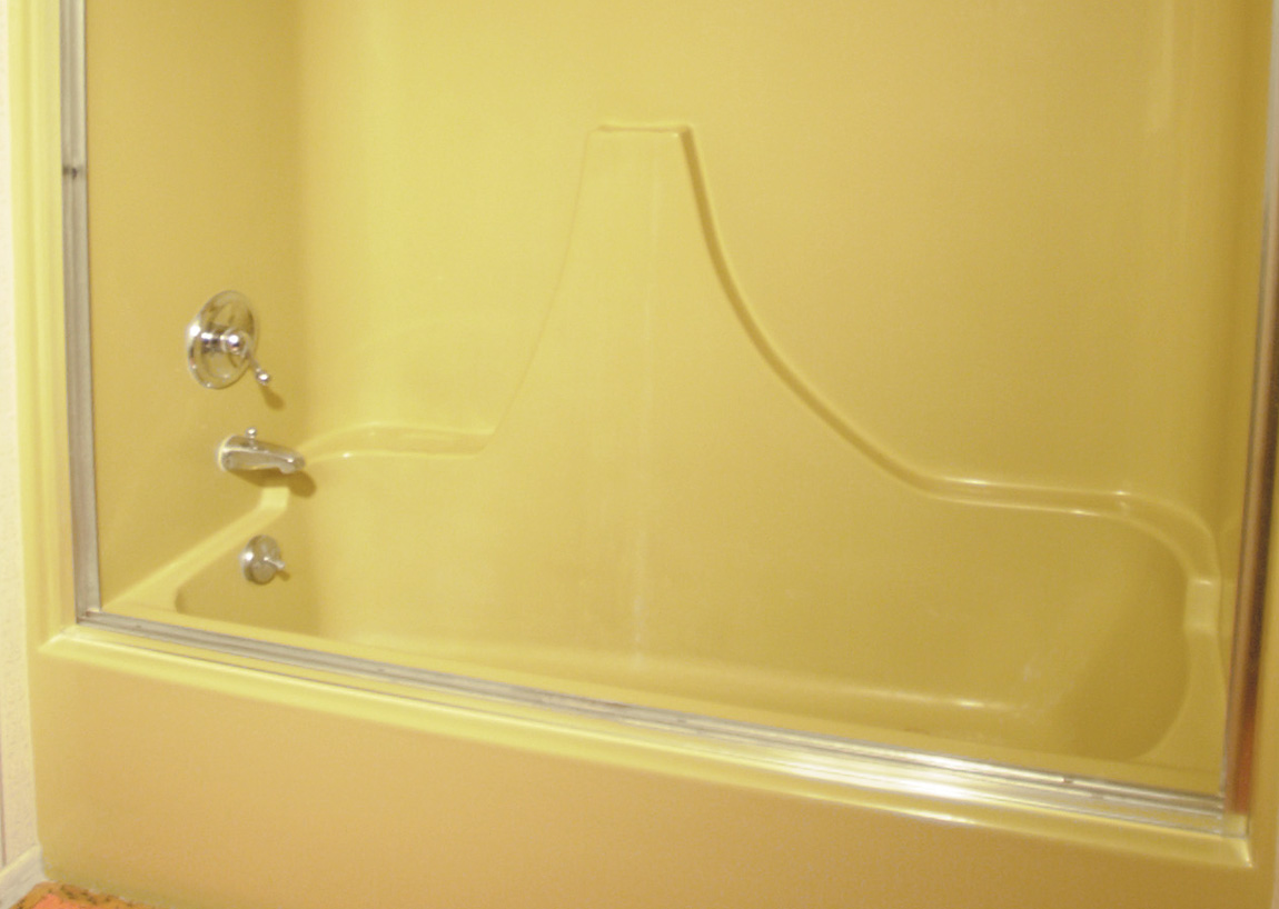 Shower Refinishing - Before Transformation